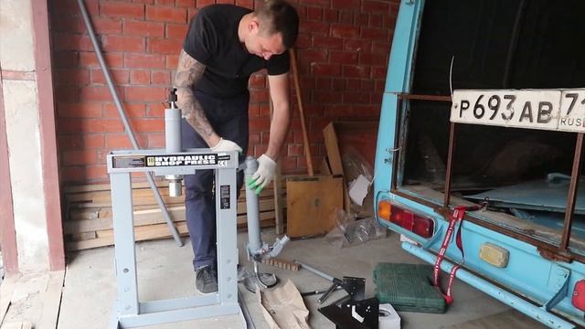 Настольный пресс 10т WIEDERKRAFT WDK-80310 Сборка. Обзор смотреть онлайн