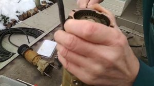 Насос "Спрут", розбирання/ disassembly pump Sprut-3SKm100 750W