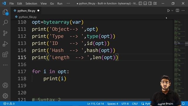 Built - in Function: bytearray() - Strings | Class 11 Computer Science Chapter 8 2022-23 смотреть онлайн