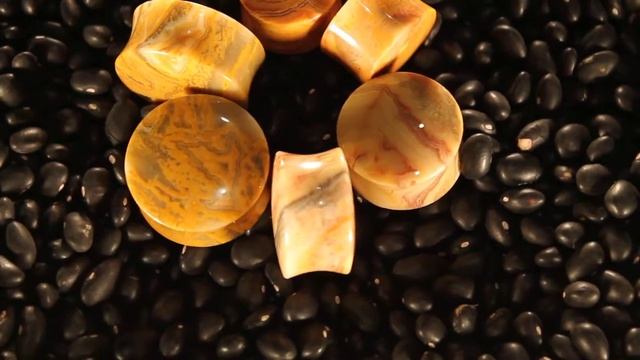 Crazy Lace Agate Plugs by Oracle Body Jewelry смотреть онлайн