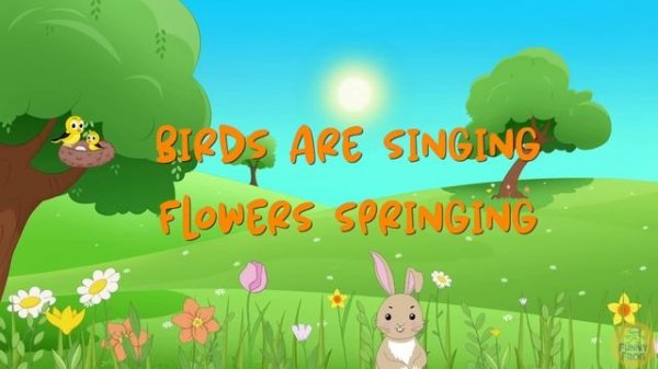 I Love Spring Song - Funny Frog