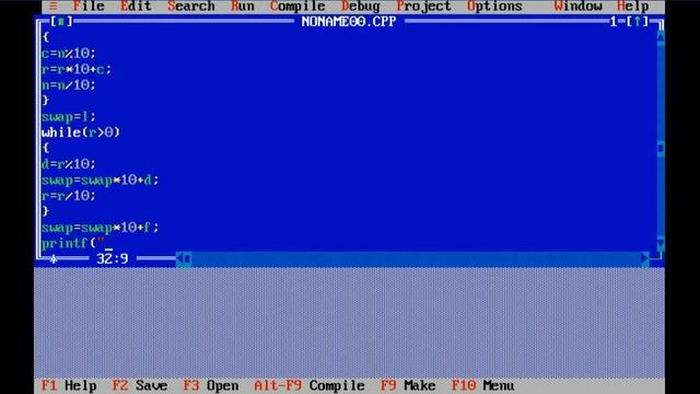 program to swap first & last digit of a number in C Language смотреть онлайн