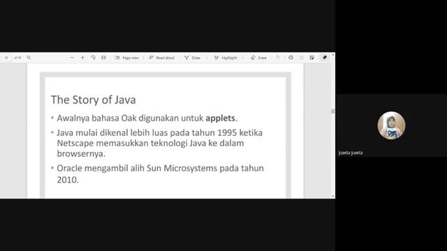Kuliah ke 1 PBO Informatika USK смотреть онлайн