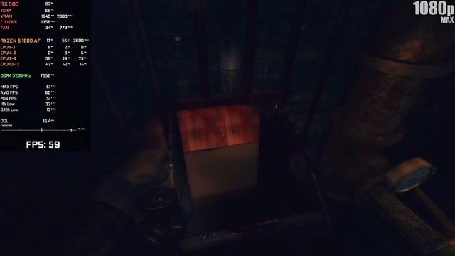 Amnesia: A Machine for Pigs | 1080p | (RX 580 8 GB | AMD Ryzen 5 1600 AF | 16 GB RAM) смотреть онлайн