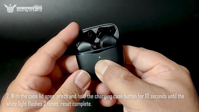 HOW TO RESET - SOUNDPEATS AIR 3 BT True Wireless Earbuds By Soundproofbros смотреть онлайн