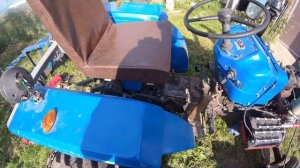 Обзор Китайского Минитрактора Fengschou 180 3  Кратко о том что он может