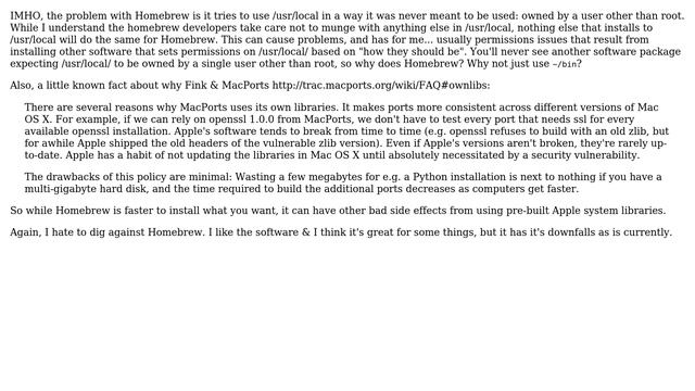 Homebrew vs Fink vs Macports? (3 Solutions!!) смотреть онлайн