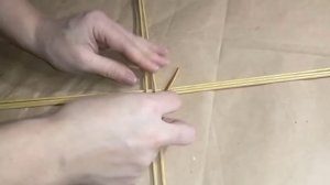 МК? Органайзер из бумажной лозы.