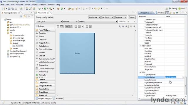 Android App Development with Java Essential Training_units смотреть онлайн