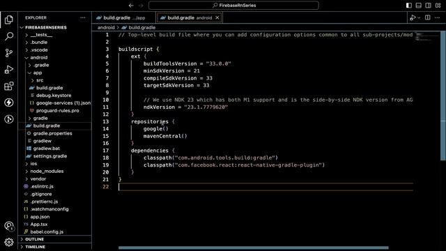 #2 Firebase Android Project in Firebase Project on Firebase Console | React Native Firebase Series смотреть онлайн