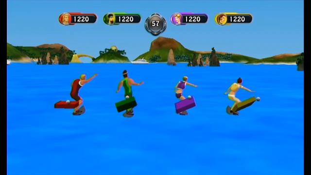 101 in 1 Sports Party Megamix - Swell Surfing - Nintendo Wii смотреть онлайн