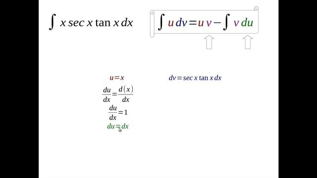 integral x sec x tan x dx смотреть онлайн