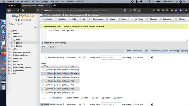 Dasar SQL : 12. Pengelompokan data dengan DISTINCT смотреть онлайн