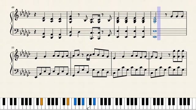 LOVESICK GIRLS - BLACKPINK (블랙핑크) Piano Tutorial (FREE SHEETS) смотреть онлайн