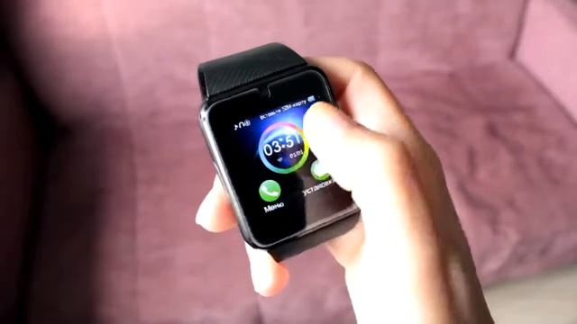 Обзор умных часов Smart Watch GT08 смотреть онлайн