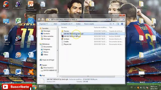 REPACK 100 FACES / TATTOS | V1 | PES 2018 PC | Alan CarPes смотреть онлайн