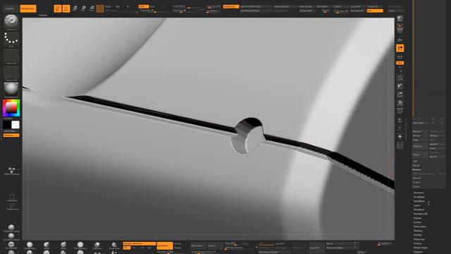 ZBrush Урок 54. Polish Edge в ZBrush. Уроки ZBrush. Учим моделировать.