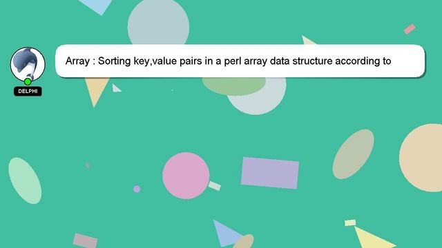 Array : Sorting key,value pairs in a perl array data structure according to key(id) смотреть онлайн