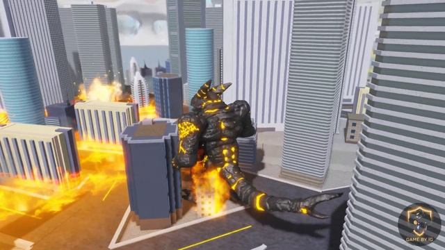 New Obsidius Kaiju Roblox | Project Kaiju смотреть онлайн