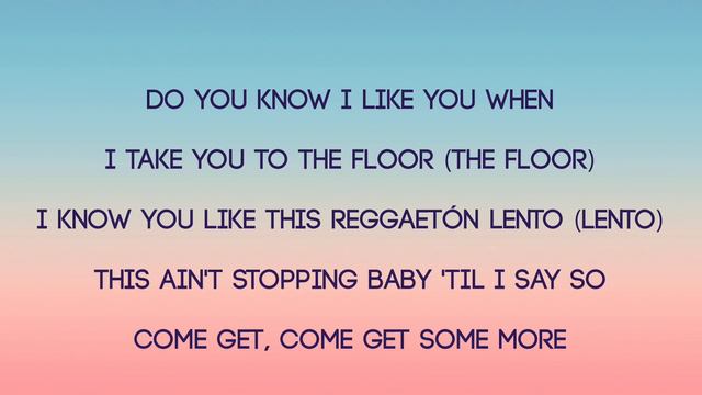 Reggaetón Lento Remix Lyrics || CNCO & Little Mix