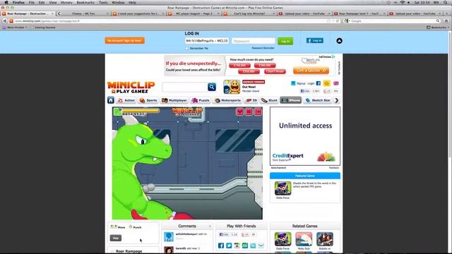 Roar Rampage level 11 смотреть онлайн