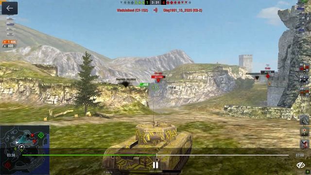 World of Tanks Blitz - Медаль Колобанова на Black Prince. смотреть онлайн