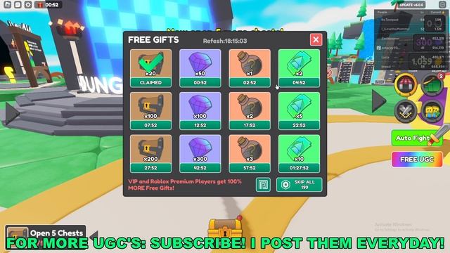 How To Get Swords in Chest Hero Simulator (ROBLOX FREE LIMITED UGC ITEMS) смотреть онлайн