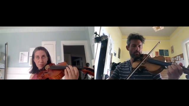 Lauren learning the Orange Blossom Special