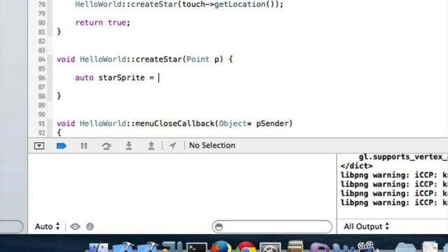 Gravity and Touch Events with Cocos2d-x 3.0 alpha 1 смотреть онлайн
