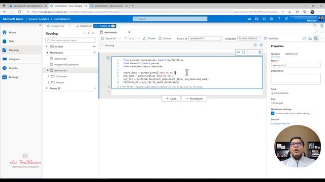Azure Synapse Analytics | Spark pool | Introduction and Getting Started смотреть онлайн