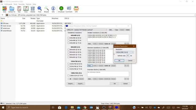 How to overclock your monitor Hertz from 60 Hz to 81 Hz смотреть онлайн