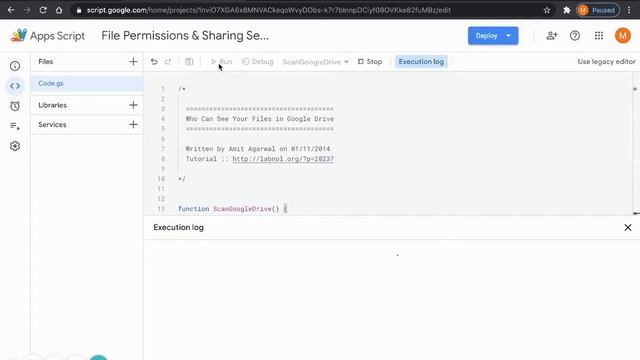 Who has access to your Google Drive files? - Google Apps Script смотреть онлайн