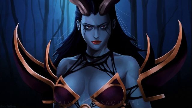 ЛОР DOTA 2 | Тайная королева | QUEEN OF PAIN смотреть онлайн