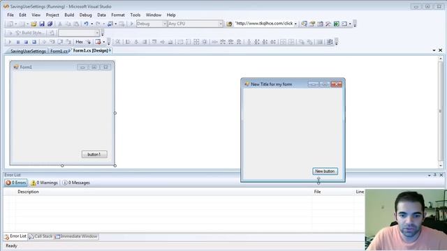 C# - How to save user settings смотреть онлайн