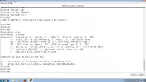 Знакомство с Cisco Packet Tracer. Настройка маршрутизатора