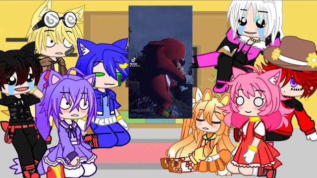 |Sonic and his friends react to themselves|♡New video♡|☁️RosyCherry☁️[read desc] смотреть онлайн