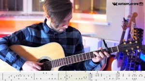 SHAPE OF MY HEART (STING) | Fingerstyle + Free tabs