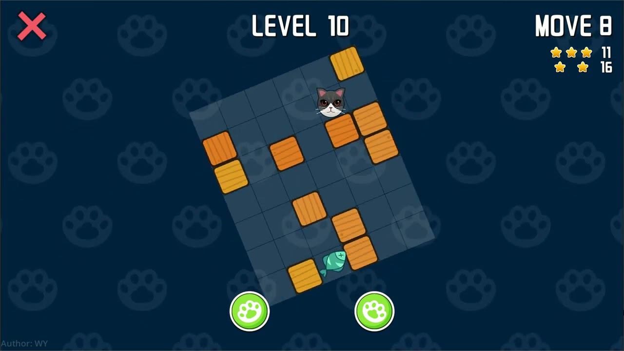 Обзор игры CatBallGravityMaze смотреть онлайн