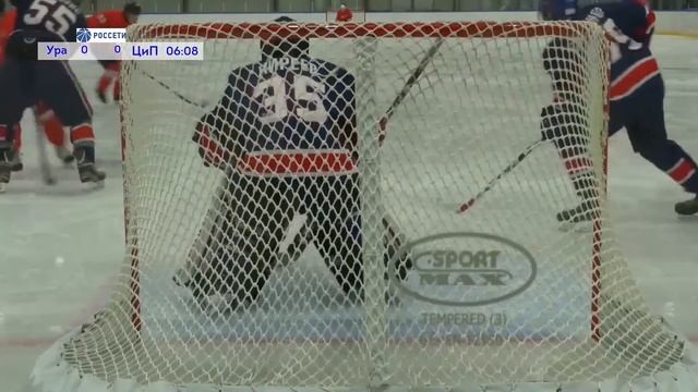 Чемпионат по хоккею в г. Калининград среди Россети РФ. Местный комментатор жжёт. смотреть онлайн