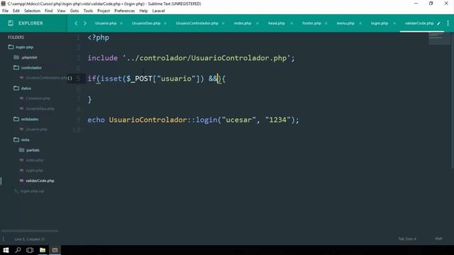 11 - Vista login y validación | Login y Registro con PHP PDO | @Cursania смотреть онлайн