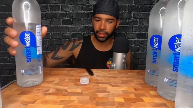 (ASMR) WATER MUKBANG