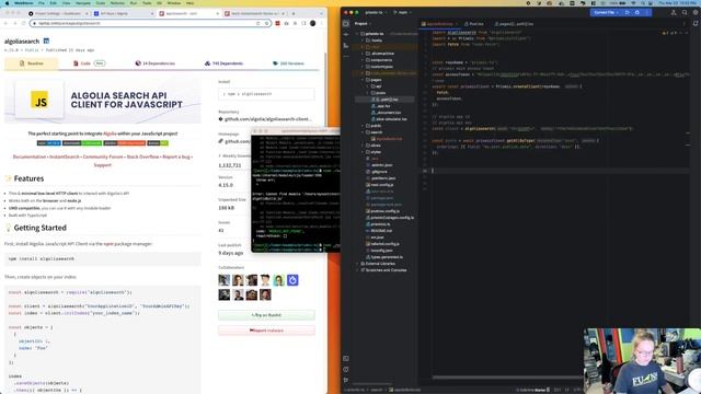 Adding Algolia to a NextJS Typescript Prismic project смотреть онлайн