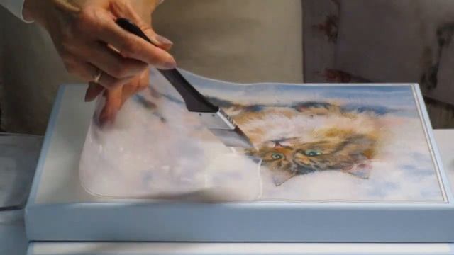 Decoupage On Canvas Painting ? DIY Ideas ?