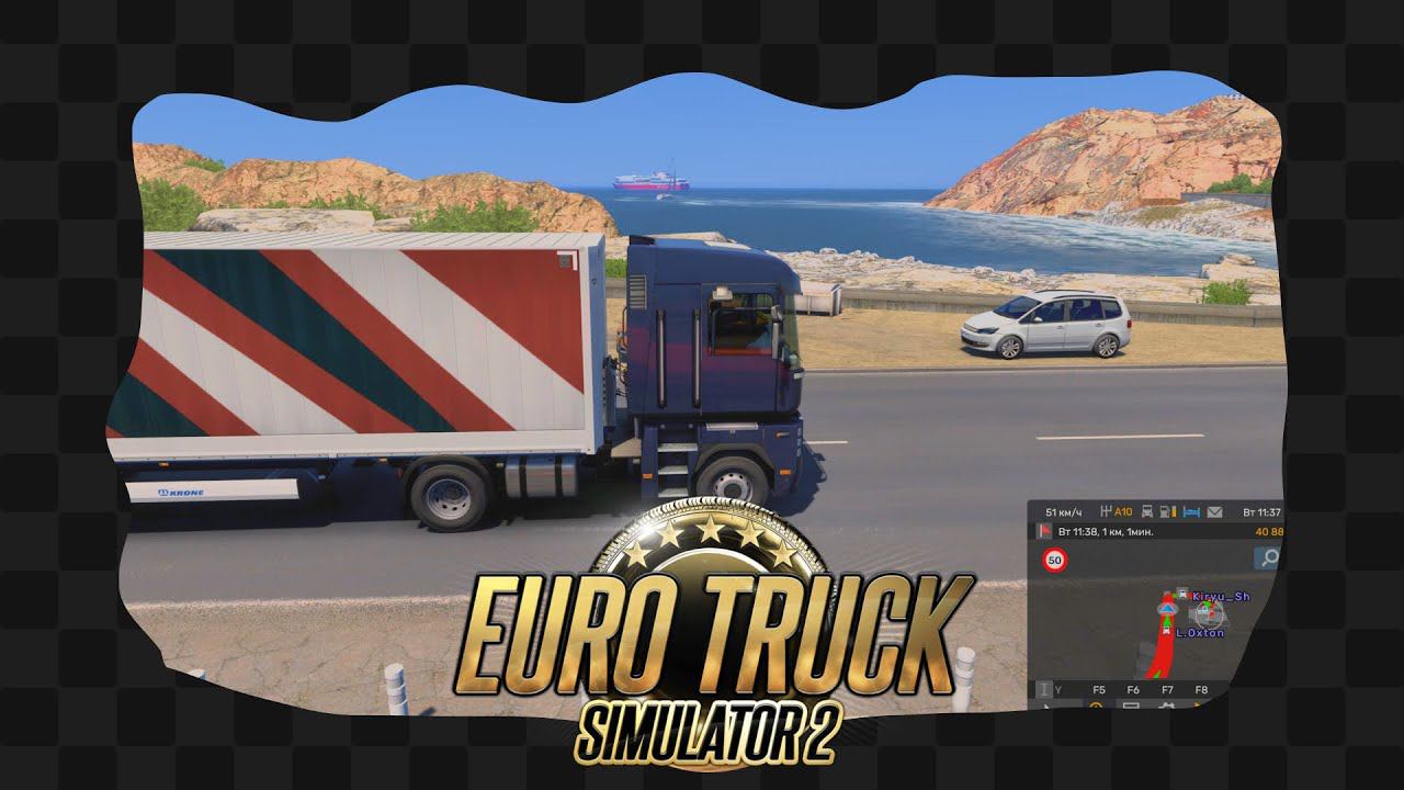 ETS2 / 6 / Островной заезд смотреть онлайн