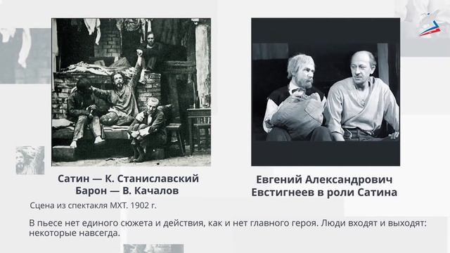 «Без имени - нет человека!». Урок по пьесе М.Горького «На дне» смотреть онлайн
