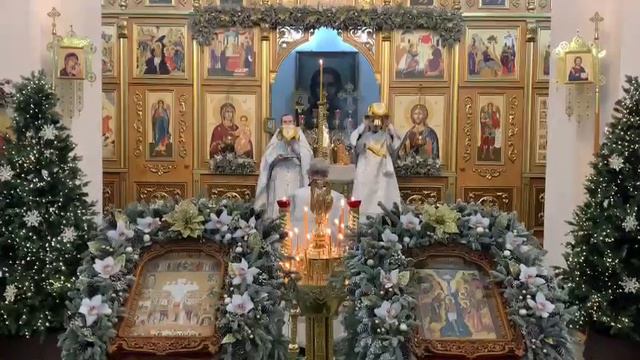 Литургия. Великий вход с Евангелием. Со Святыми Дарами. смотреть онлайн