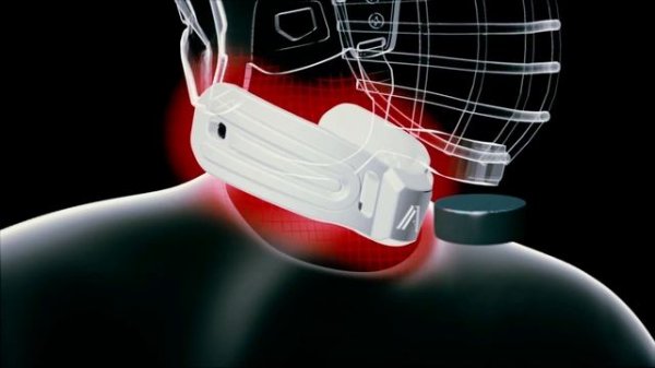 Максимальная защита шеи хоккеиста Icearmor