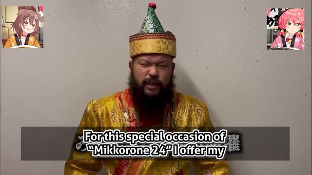 Korone & Miko Surprised Subaru With Pro-Wrestler Great-O-Khan's Special Message смотреть онлайн
