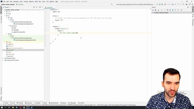 JENKINS PIPELINE - AUTOMATYZACJA BUDOWANIA, TESTOWANIA I WDRAŻANIA APLIKACJI SPRING NA HEROKU смотреть онлайн