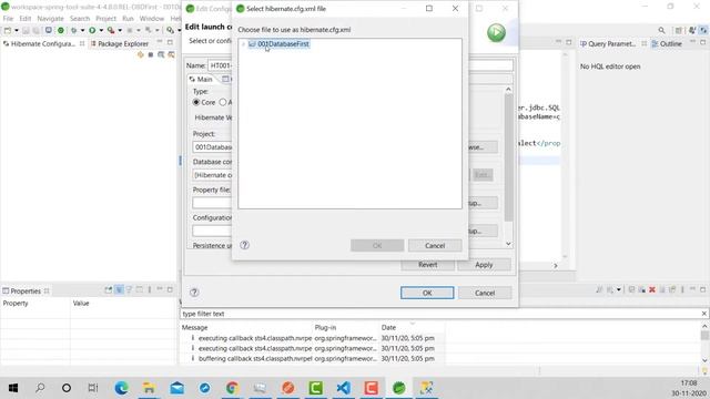 Database First Approach - Spring Boot + Hibernate Tools + MSSQL Express смотреть онлайн